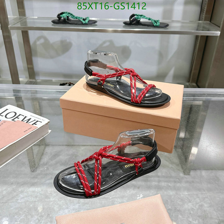 Women Shoes-Miu Miu Code: GS1412 $: 85USD