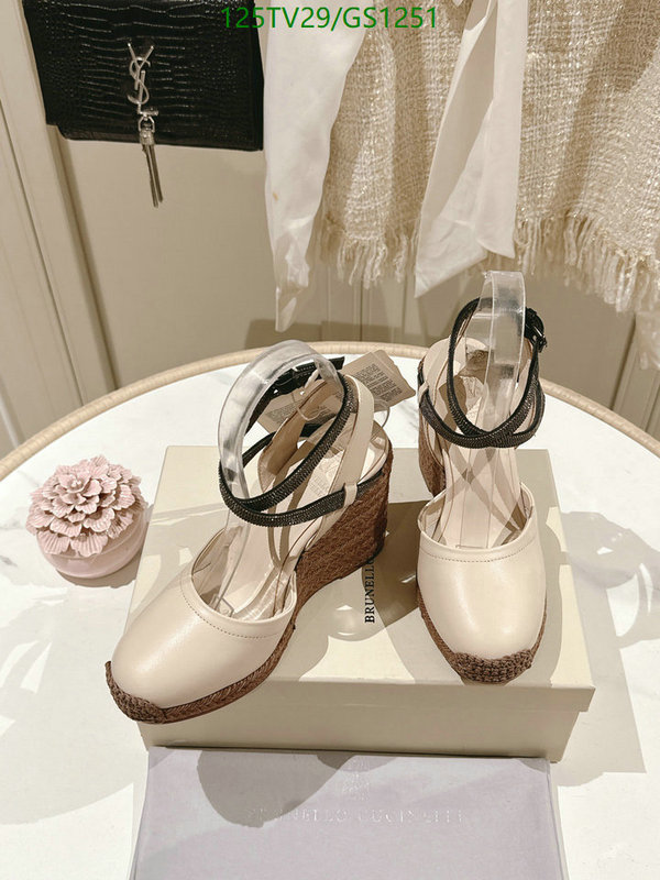 Women Shoes-Brunello Cucinelli Code: GS1251 $: 125USD