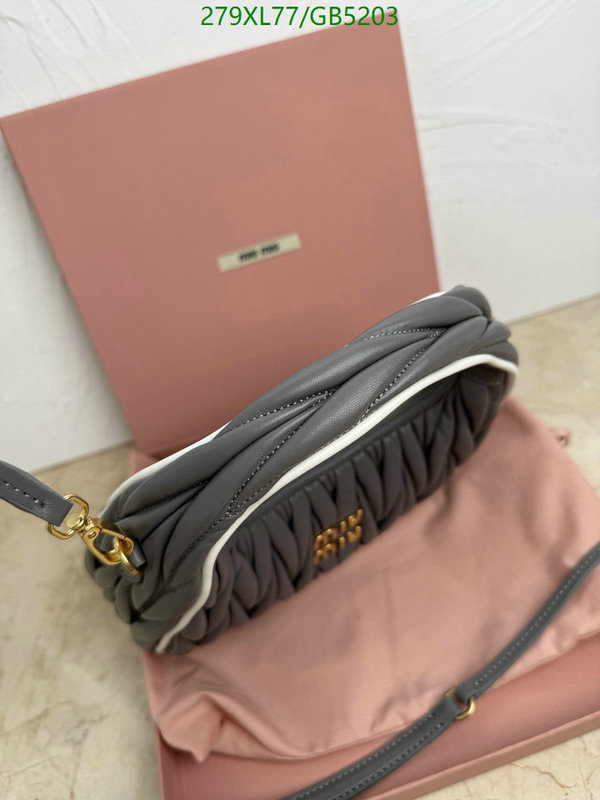 Miu Miu Bag-(Mirror)-Crossbody- Code: GB5203 $: 279USD