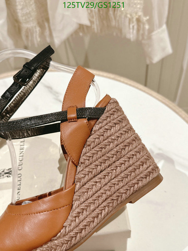 Women Shoes-Brunello Cucinelli Code: GS1251 $: 125USD