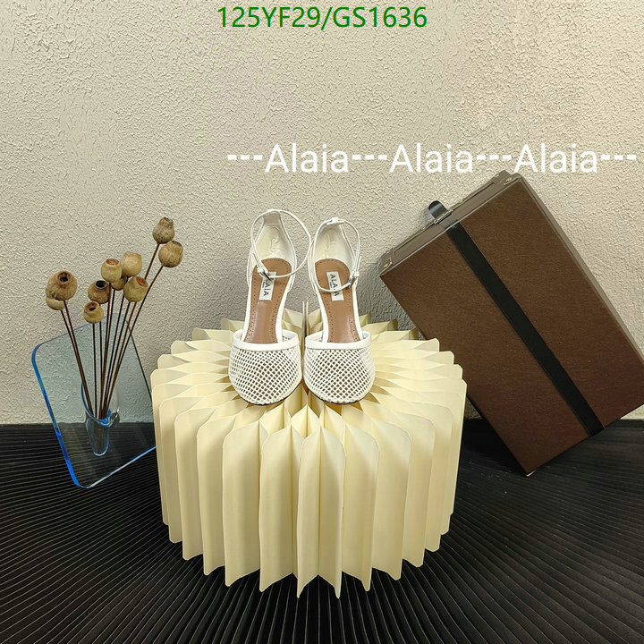 Women Shoes-ALAIA Code: GC1636 $: 125USD