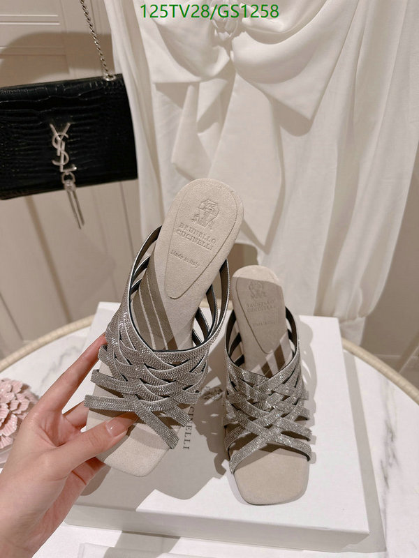 Women Shoes-Brunello Cucinelli Code: GS1258 $: 125USD