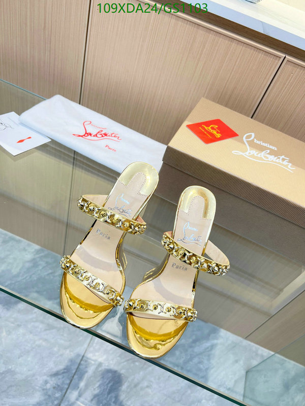 Women Shoes-Christian Louboutin Code: GS1103 $: 109USD