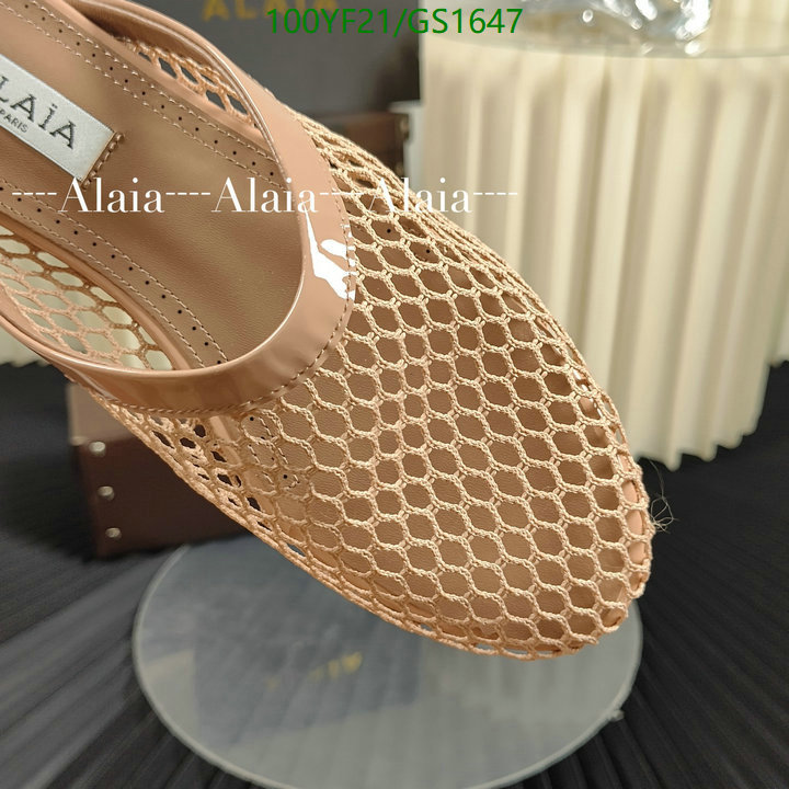Women Shoes-ALAIA Code: GC1647 $: 100USD