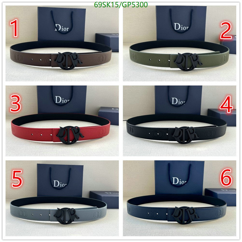 Belts-Dior Code: GP5300 $: 69USD