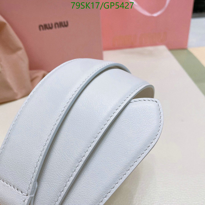 Belts-MIU MIU Code: GP5427 $: 79USD