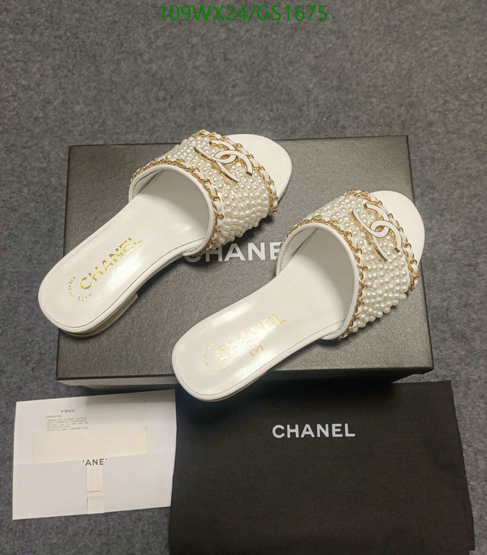 Women Shoes-Chanel Code: GS1675 $: 109USD