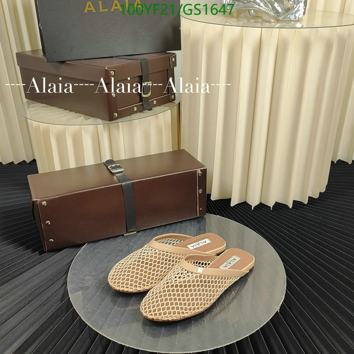 Women Shoes-ALAIA Code: GC1647 $: 100USD