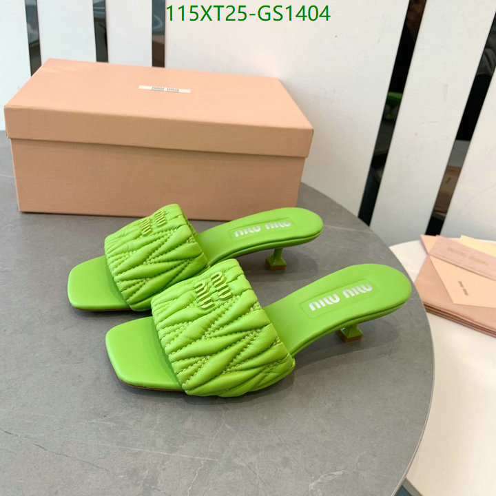 Women Shoes-Miu Miu Code: GS1404 $: 115USD