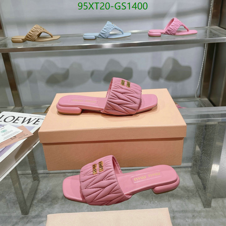 Women Shoes-Miu Miu Code: GS1400 $: 95USD