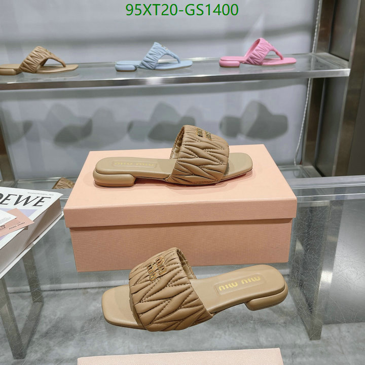Women Shoes-Miu Miu Code: GS1400 $: 95USD
