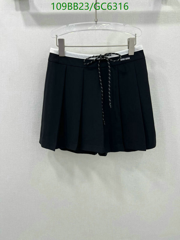 Clothing-MIUMIU Code: GC6316 $: 109USD