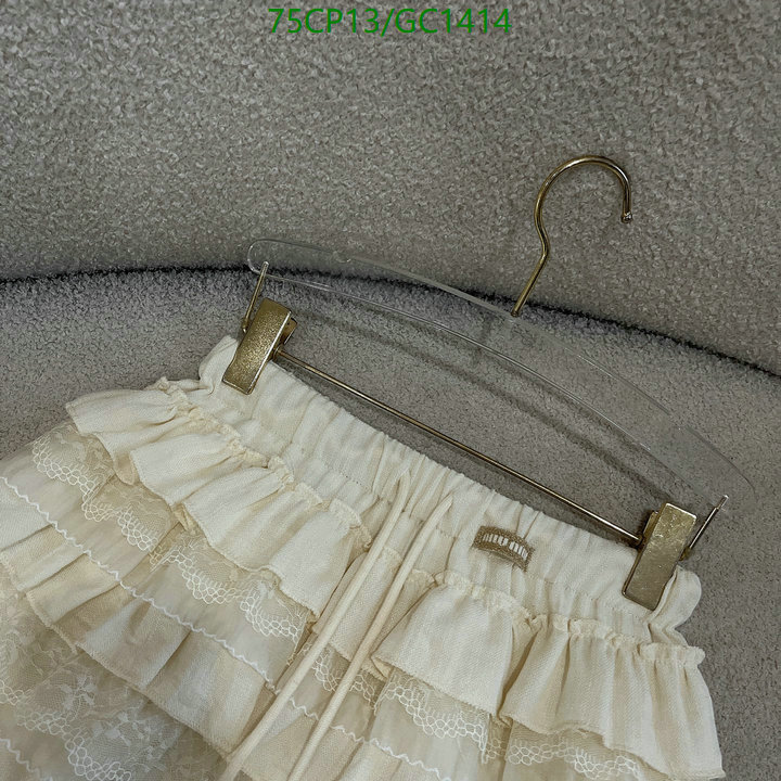 Clothing-MIUMIU Code: GC1414 $:75USD
