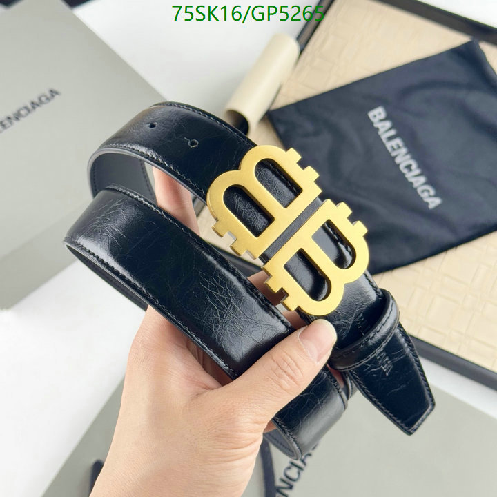 Belts-Balenciaga Code: GP5265 $: 75USD