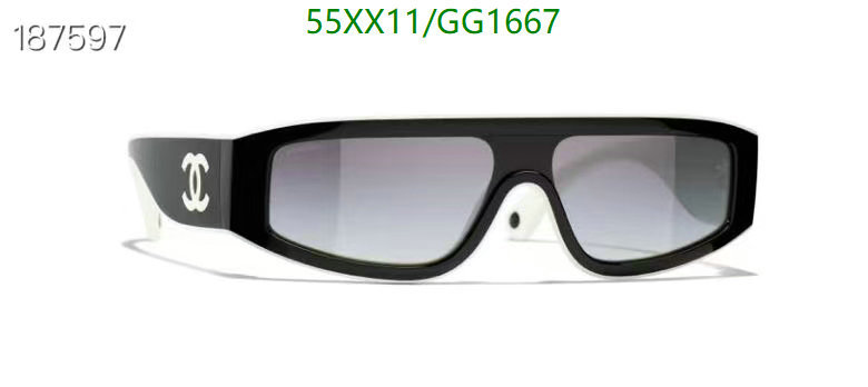Glasses-Chanel Code: GG1667 $:55USD