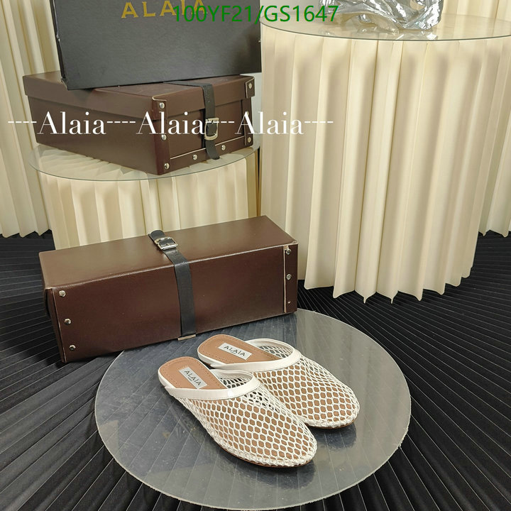 Women Shoes-ALAIA Code: GC1647 $: 100USD