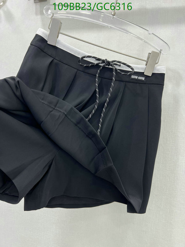 Clothing-MIUMIU Code: GC6316 $: 109USD