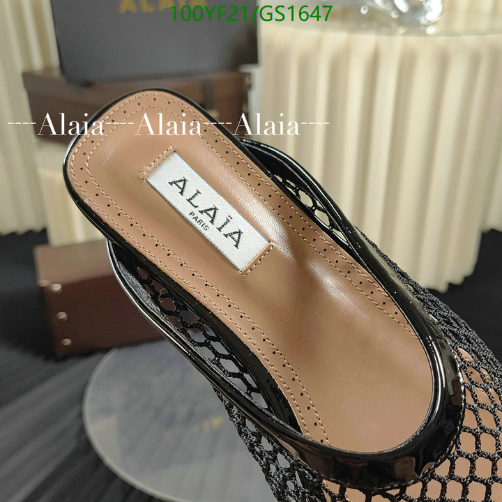 Women Shoes-ALAIA Code: GC1647 $: 100USD