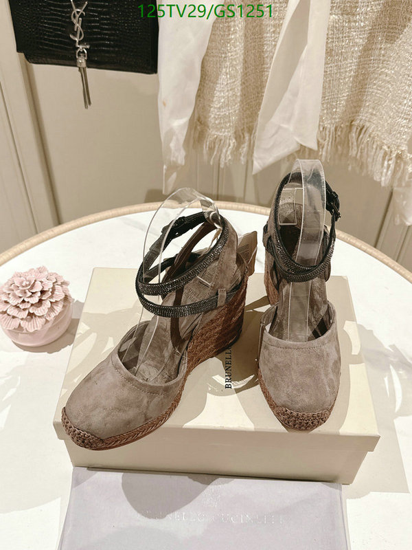 Women Shoes-Brunello Cucinelli Code: GS1251 $: 125USD