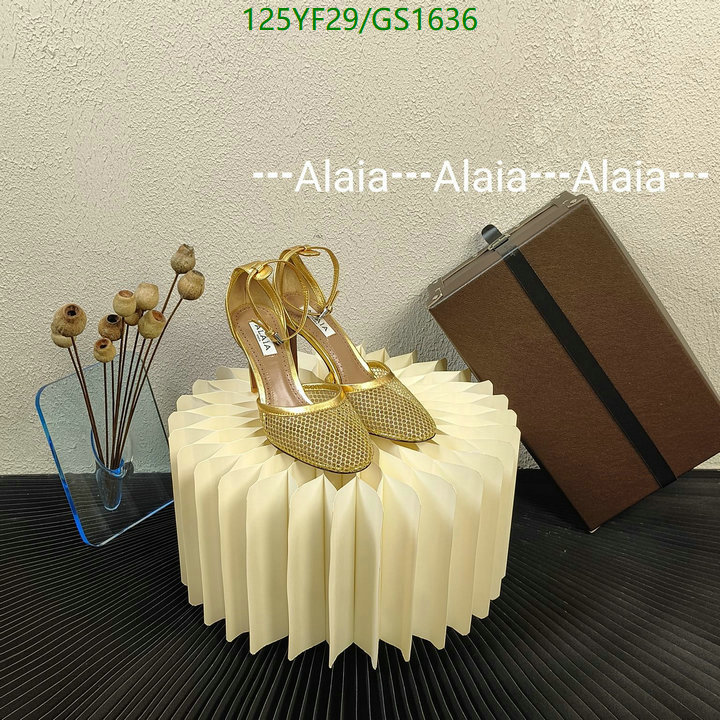 Women Shoes-ALAIA Code: GC1636 $: 125USD