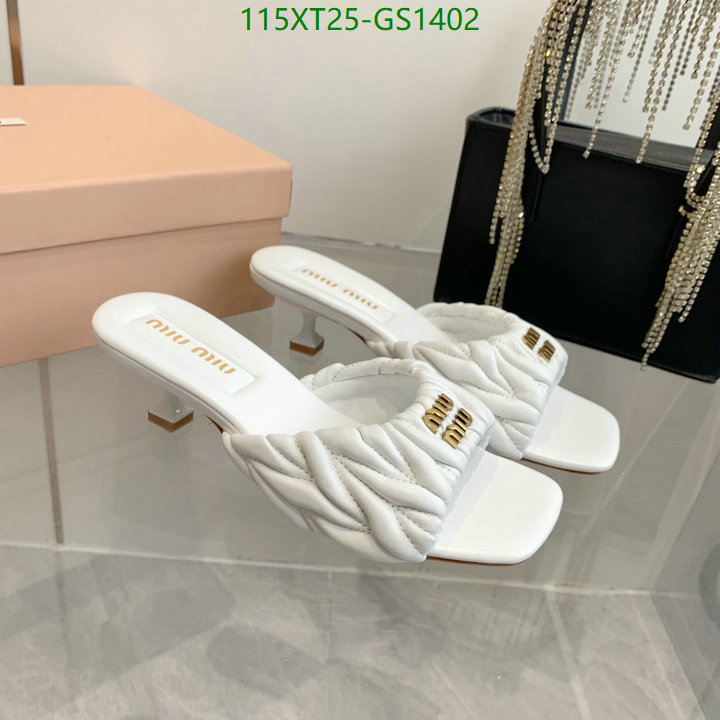 Women Shoes-Miu Miu Code: GS1402 $: 115USD