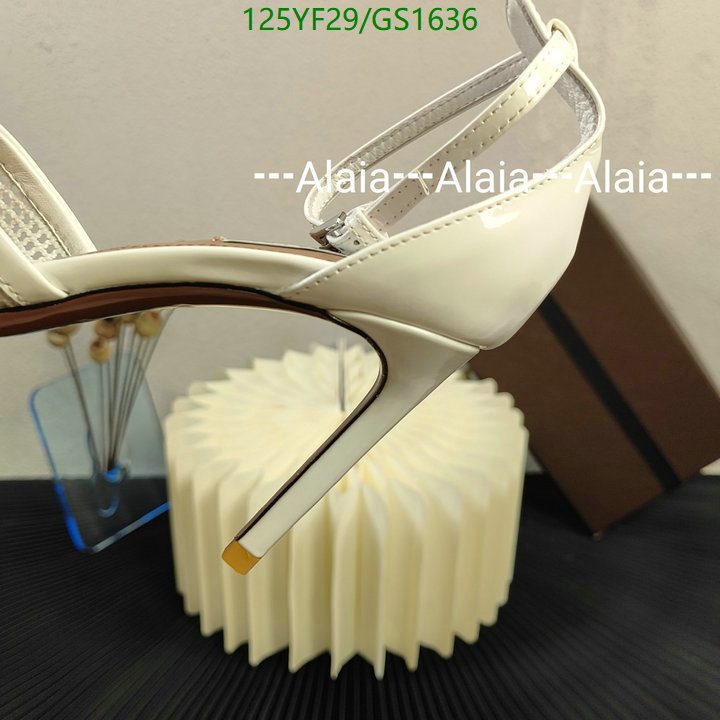 Women Shoes-ALAIA Code: GC1636 $: 125USD