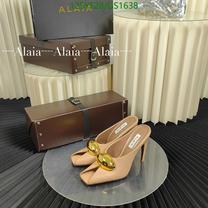 Women Shoes-ALAIA Code: GS1638 $: 125USD
