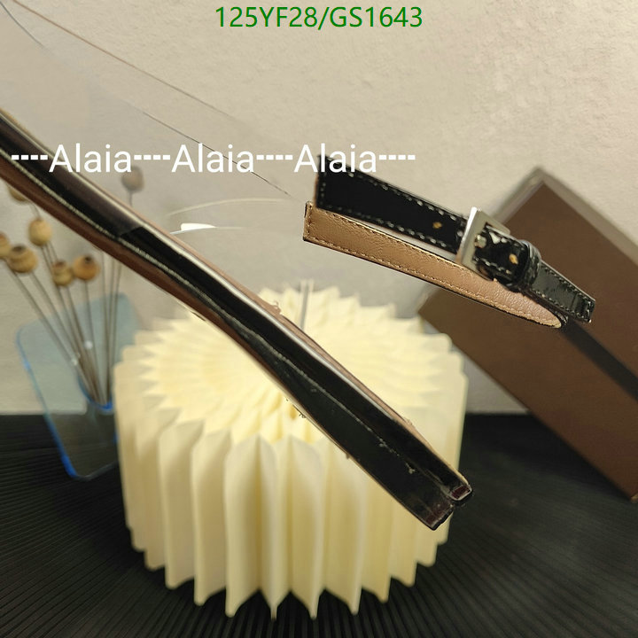 Women Shoes-ALAIA Code: GS1643 $: 125USD