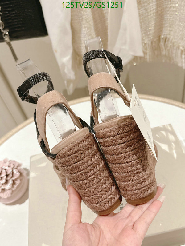 Women Shoes-Brunello Cucinelli Code: GS1251 $: 125USD