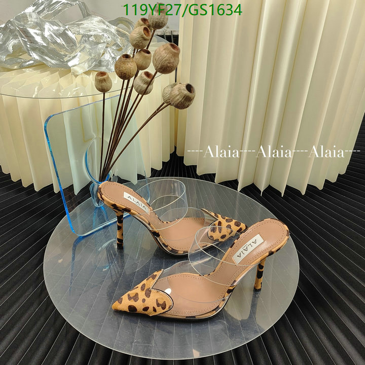 Women Shoes-ALAIA Code: GC1634 $: 119USD
