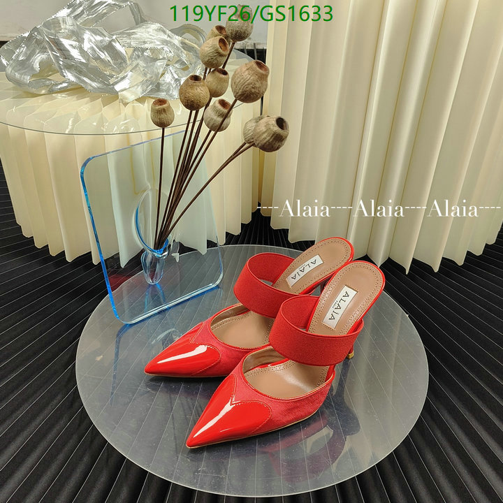 Women Shoes-ALAIA Code: GS1633 $: 119USD