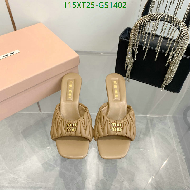 Women Shoes-Miu Miu Code: GS1402 $: 115USD