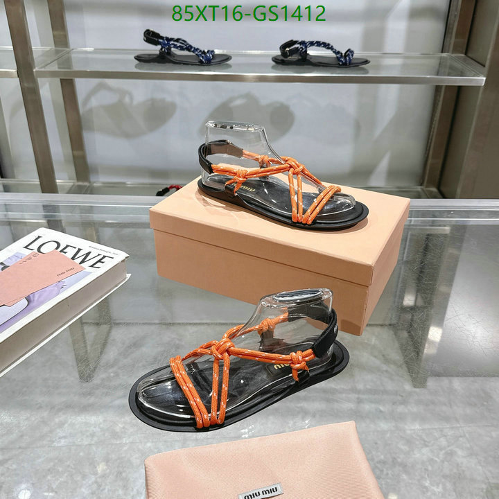 Women Shoes-Miu Miu Code: GS1412 $: 85USD
