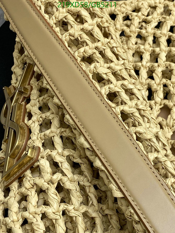 YSL Bag-(Mirror)-Handbag- Code: GB5211 $: 219USD