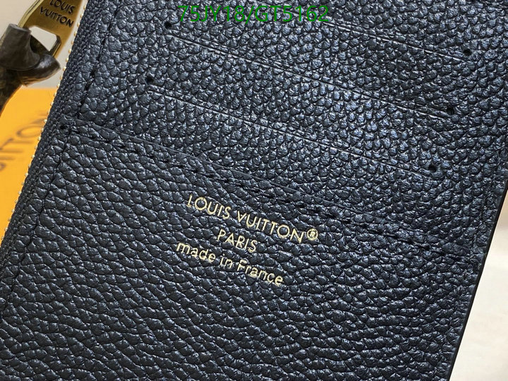 LV Bag-(Mirror)-Wallet- Code: GT5162 $: 75USD