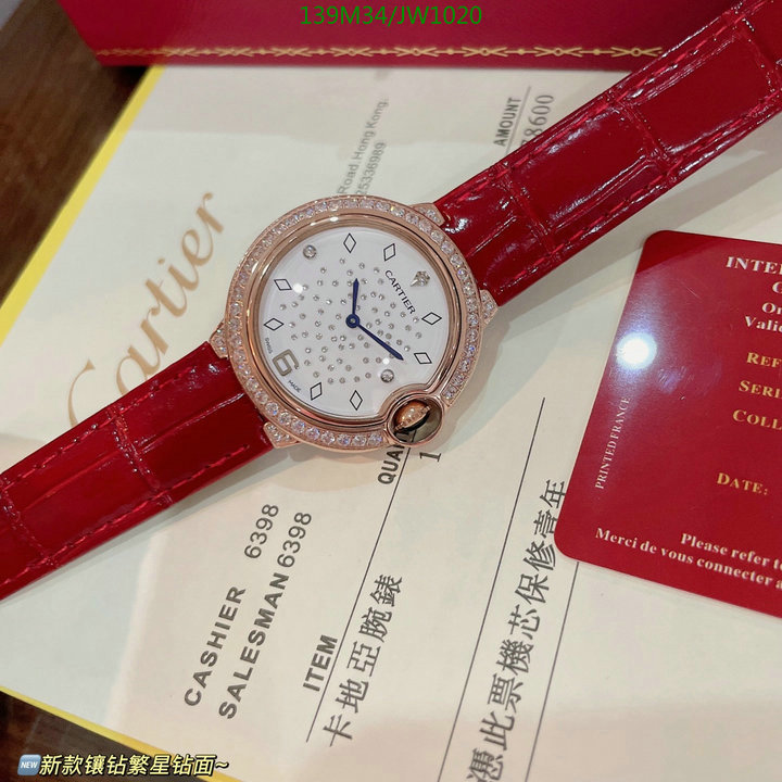 Watch-4A Quality-Cartier Code: JW1020 $: 139USD