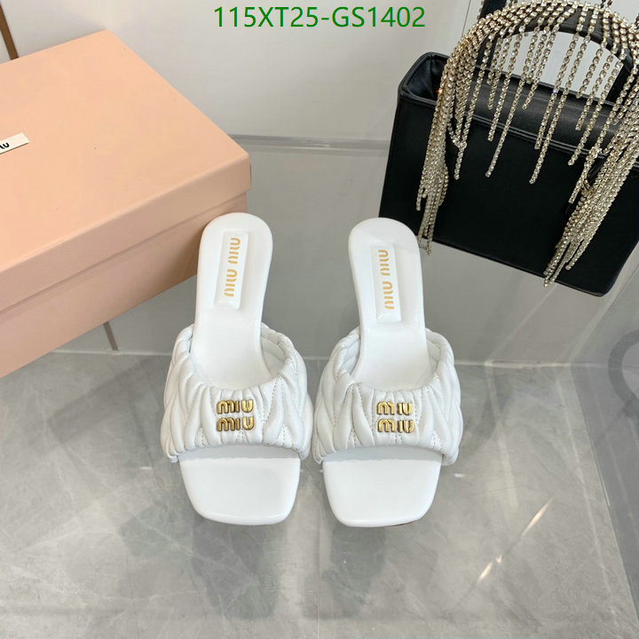 Women Shoes-Miu Miu Code: GS1402 $: 115USD