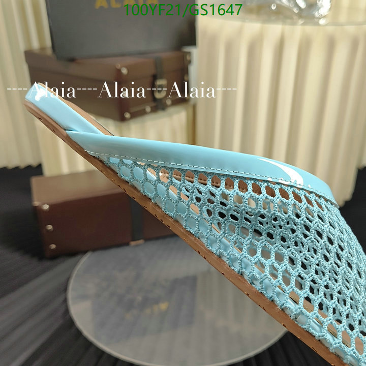 Women Shoes-ALAIA Code: GC1647 $: 100USD