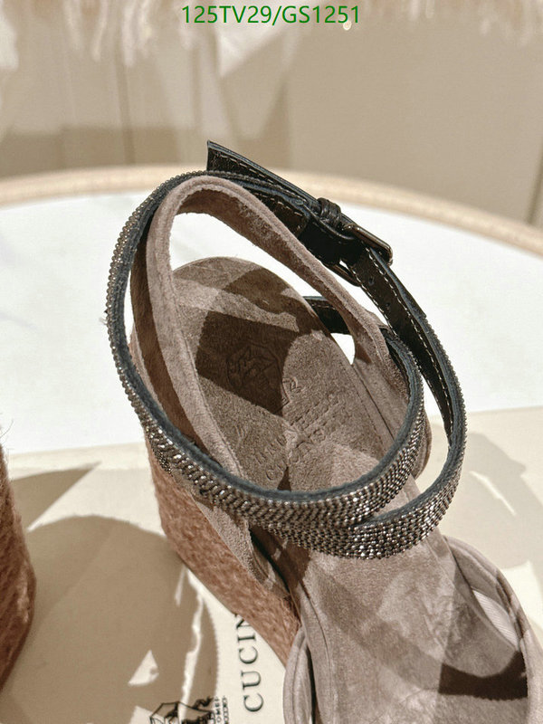 Women Shoes-Brunello Cucinelli Code: GS1251 $: 125USD