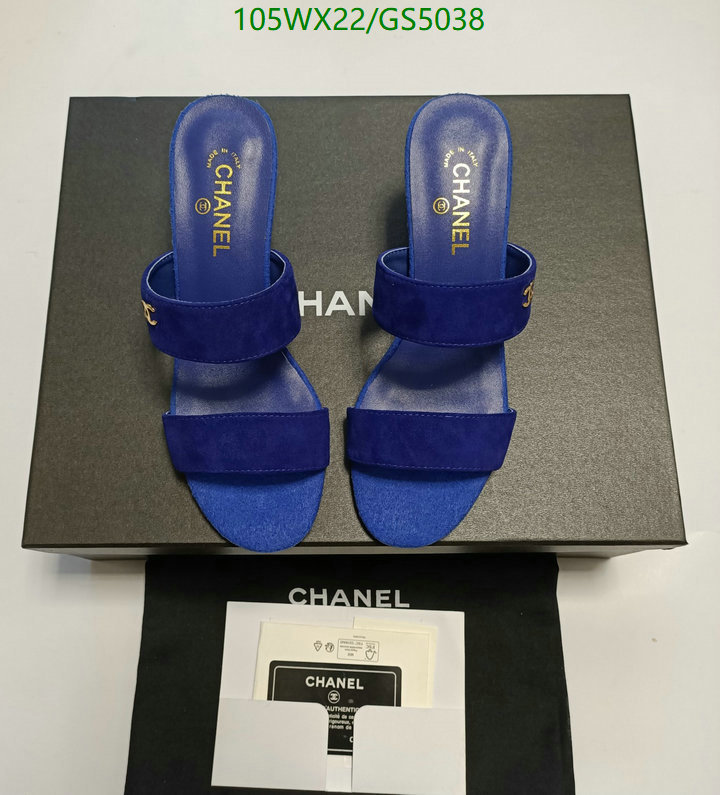 Women Shoes-Chanel Code: GS5038 $: 105USD