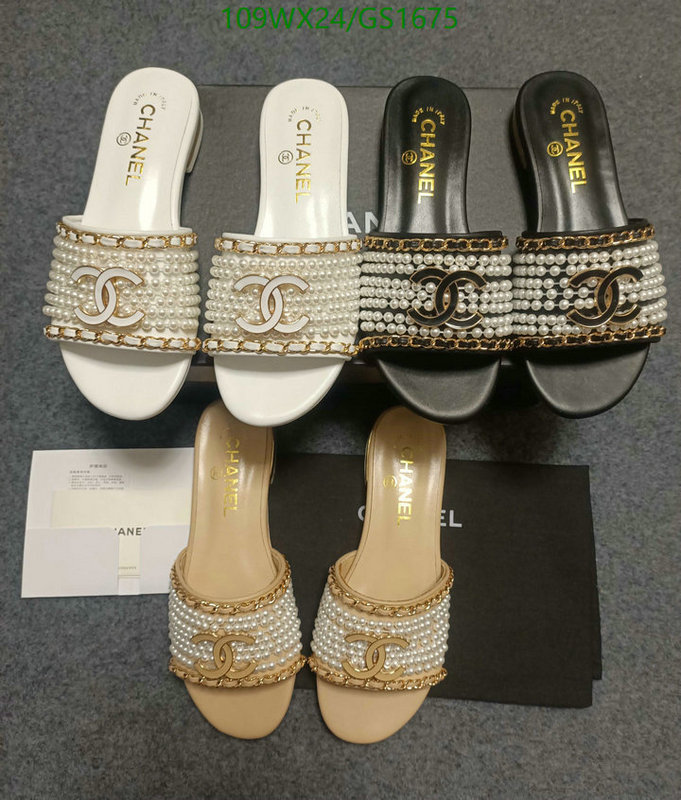 Women Shoes-Chanel Code: GS1675 $: 109USD