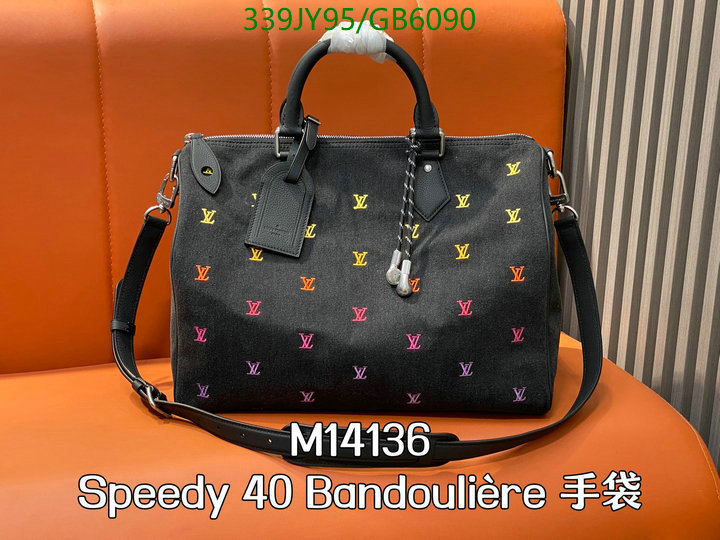 LV Bag-(Mirror)-Keepall BandouliRe 45-50- Code: GB6090 $: 339USD