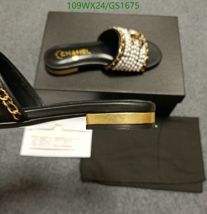 Women Shoes-Chanel Code: GS1675 $: 109USD
