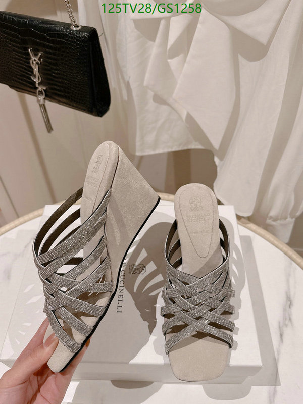 Women Shoes-Brunello Cucinelli Code: GS1258 $: 125USD
