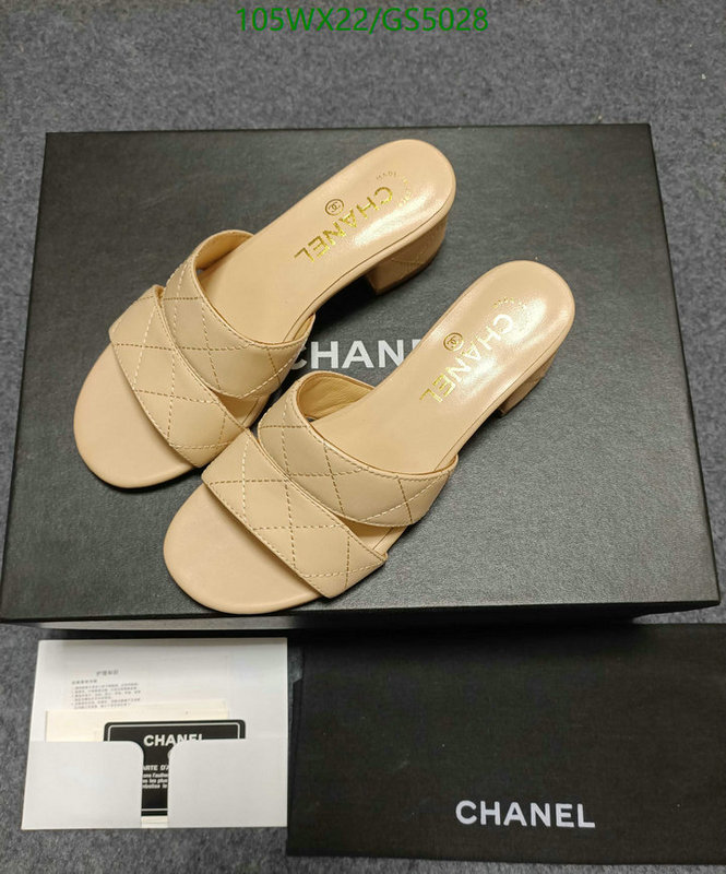 Women Shoes-Chanel Code: GS5028 $: 105USD