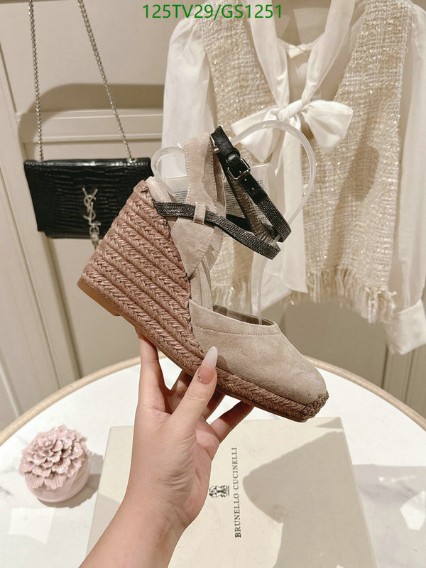 Women Shoes-Brunello Cucinelli Code: GS1251 $: 125USD