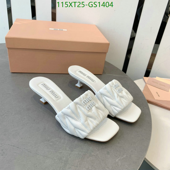Women Shoes-Miu Miu Code: GS1404 $: 115USD