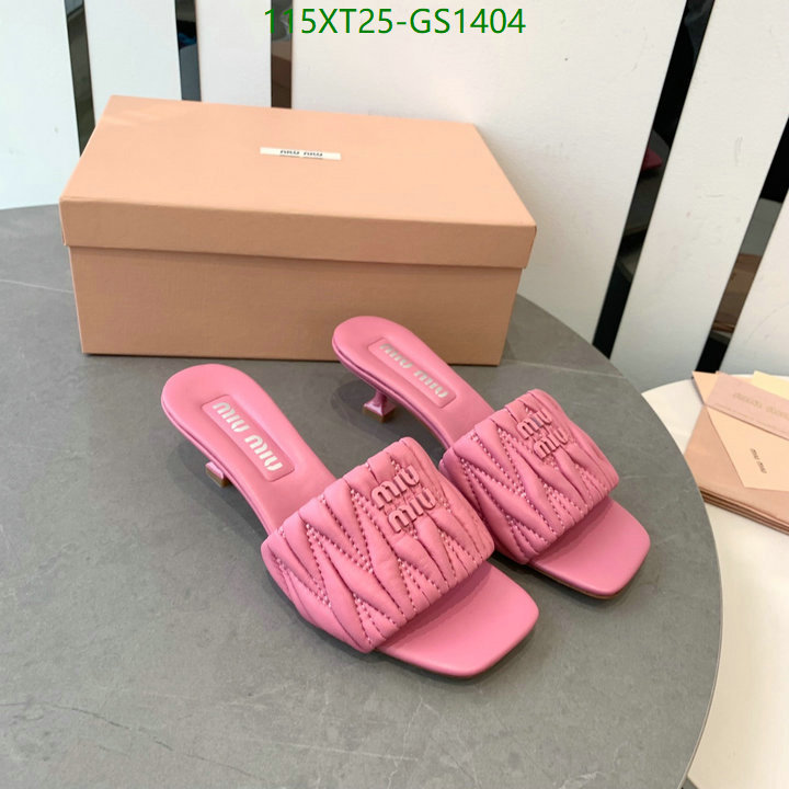 Women Shoes-Miu Miu Code: GS1404 $: 115USD