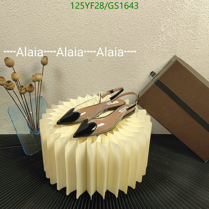 Women Shoes-ALAIA Code: GS1643 $: 125USD