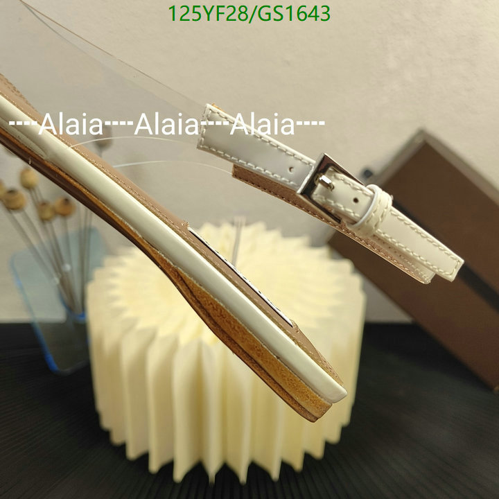 Women Shoes-ALAIA Code: GS1643 $: 125USD